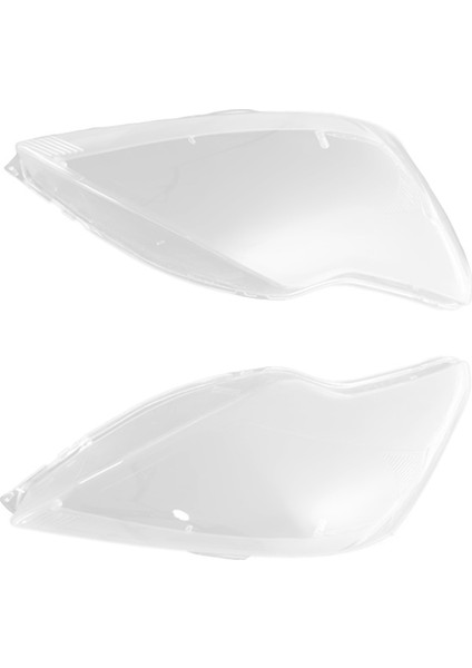 1 Çift Ön Farlar Kapak Kabuk Şeffaf Lens Abajur Odak 2009-2011 Parçaları (Yurt Dışından) fırsatları