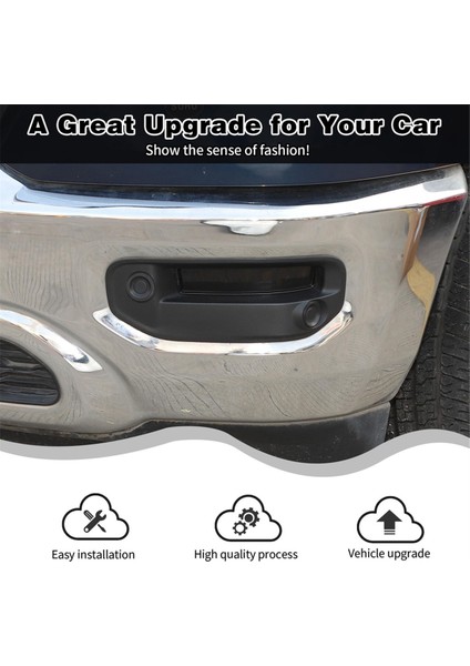 Ram 1500 2018-2024 Dumanlı Siyah Araba Ön Tampon Sis Işık Koruyucu Kapak Trim Çıkartmalar Dış Aksesuarlar (Yurt Dışından) modelleri