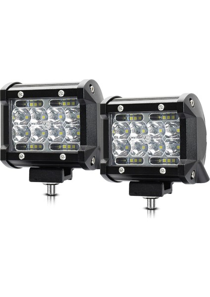 LED Işık Çubuğu, Bölmeler 4 Inç 60W 6000LM Kamyon Çalışma Lambaları Tekne Pikap Atv Utv Rv Için Spot (Yurt Dışından)