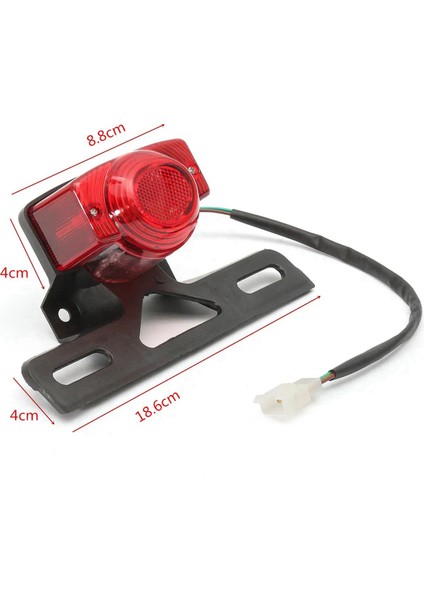 3x Kuyruk Işık Motosiklet Arka Lamba Arka Lambası Maymun Z50 Z50JZ Z 50 Kdf Bisiklet (Yurt Dışından) fırsatları