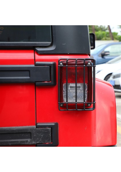 Arka Kuyruk Aydınlatma Koruması Koruyucu Wrangler Jk 2007-2017 Için Arka Lambaları Muhafızları Araba Aksesuarları (Yurt Dışından)