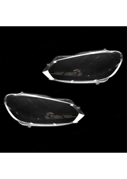 Sol Araba Ön Far Camı Kapakları Golf 6 Mk6 R 2010-2013 Şeffaf Abajur Kabuk (Yurt Dışından) fiyatları