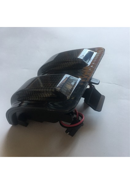 Dönüş Sinyali Işığı LED Dikiz Yan Ayna F250 F450 08-16 Için Çift Renkli Gündüz Göstergesi (Yurt Dışından)