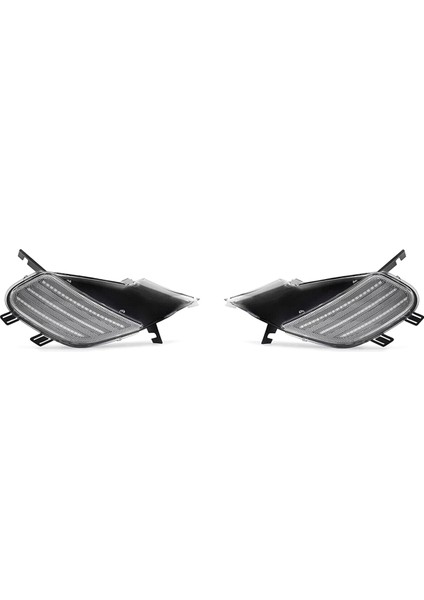 1 Çift Dinamik LED Yan Ikaz Lambaları Dönüş Sinyali Flaşör Gösterge Lambaları 955 2003-2006 Için 95563103310 (Yurt Dışından)