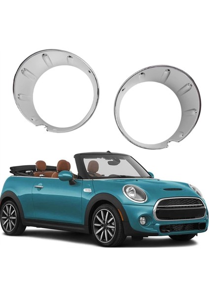 51117248792 Mını R56 2009-2013 Çerçeve Için Sağ Ön Tampon Sis Işık Halkası Kapağı (Yurt Dışından)