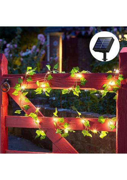 4x Güneş Işıkları Akçaağaç Yaprağı Peri Su Geçirmez Açık Çelenk Lambası Noel Bahçe Dekorasyon Için-2m 20LED (Yurt Dışından) fiyatları