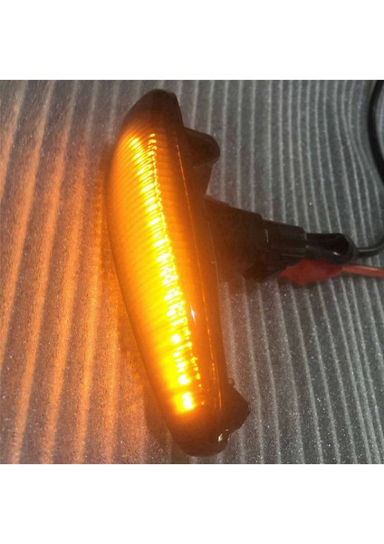 x Sport Için 16X Füme Lens Amber Tam LED Dinamik Ön Yan Işaret Işıkları (Yurt Dışından) fırsatları