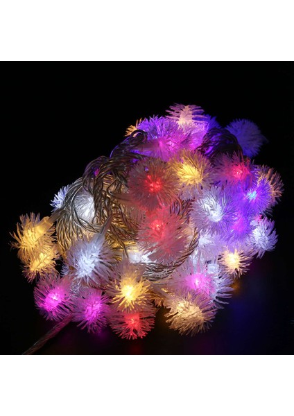 220V 10M 60 LED Kolye Işık Dize Kıl Topu Işıkları Parti Dekorasyon Ab Tak (Yurt Dışından) modelleri