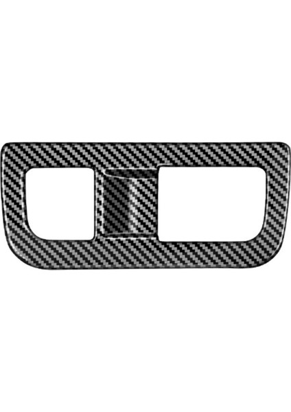 Araba Far Anahtarı Çerçevesi Trim Kapağı 2024+ Iç Aksesuarlar Için Karbon Fiber Desen (Yurt Dışından)