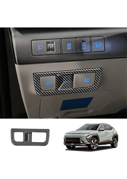 Araba Far Anahtarı Çerçevesi Trim Kapağı 2024+ Iç Aksesuarlar Için Karbon Fiber Desen (Yurt Dışından) fiyatları