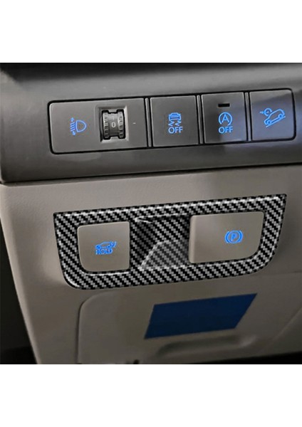 Araba Far Anahtarı Çerçevesi Trim Kapağı 2024+ Iç Aksesuarlar Için Karbon Fiber Desen (Yurt Dışından) modelleri