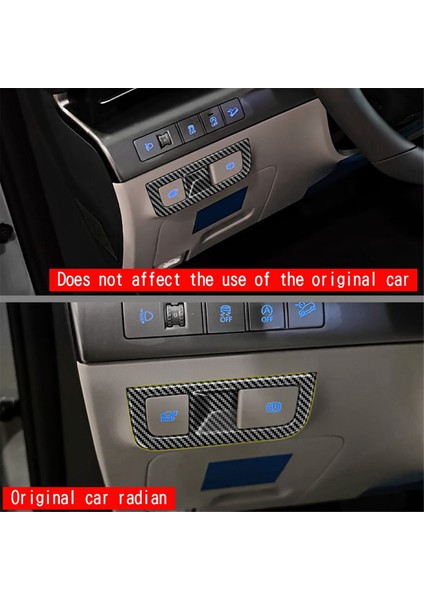 Araba Far Anahtarı Çerçevesi Trim Kapağı 2024+ Iç Aksesuarlar Için Karbon Fiber Desen (Yurt Dışından) fırsatları