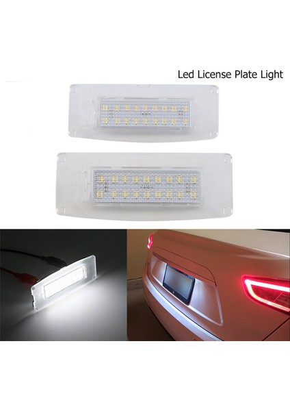 Iıı M157 2014-2020 673001401 Için 2x LED Plaka Işık Etiket Lambası (Yurt Dışından)