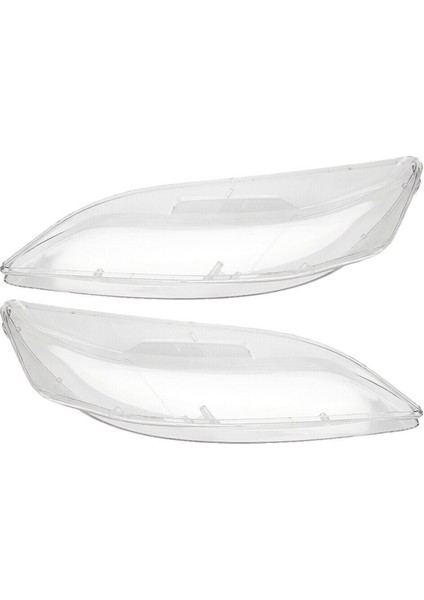 Çift Araba Far Gölge Şeffaf Abajur Kapağı (Lh+Rh) MA2502135 MA2503135 Için 6 2.3l 3.0l 06-08 (Yurt Dışından)