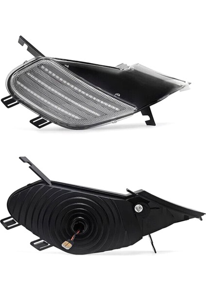 1 Çift Dinamik LED Yan Ikaz Lambaları Dönüş Sinyali Flaşör Gösterge Lambaları 955 2003-2006 Için 95563103310 (Yurt Dışından)