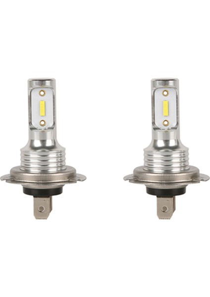 2x LED Csp Mini H7 Lambalar Araba Far Ampulleri Sis Farı 800K Otomatik 12V-32V Süper Parlak Beyaz (Yurt Dışından)