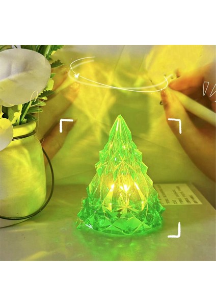 LED Ambiyans Işıkları Oturma Odası Ev Ofis Hediyeleri Için Alevsiz Kristal Mini Işık B (Yurt Dışından) indirimleri