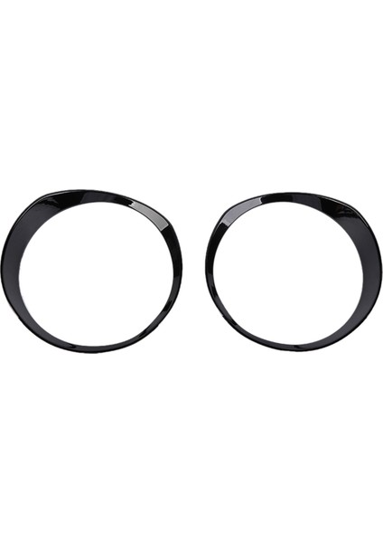 Araba Ön Far Kapağı Trim Dekorasyon Jimny 2019-2024 Dış Aksesuarlar Siyah (Yurt Dışından)