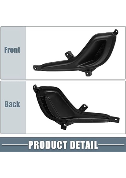 Accent 2012-2017 Için Araba Ön Tampon Sis Işık Kapağı 865641R000 865631R000 (Yurt Dışından) indirimleri