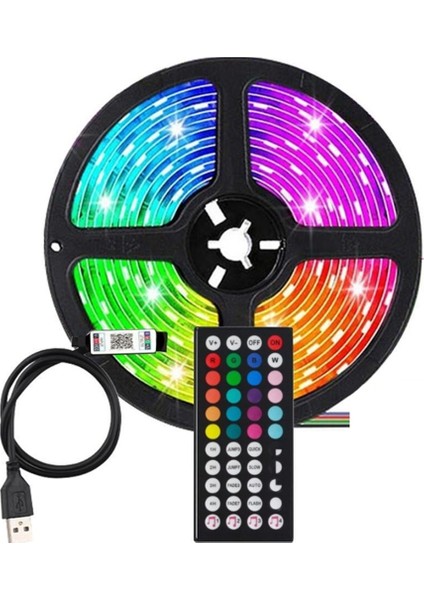 10M LED Işık Şeritleri 44KEY Uzaktan Kumanda ile Bluetooth Rgb Işık Şeridi Ev Noel Tatili Için Esnek (Yurt Dışından)