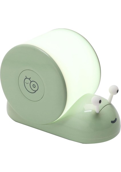 Salyangoz Gece Lambası, Yatak Odası Mutfak Için Rahat Şekil Sevimli Manyetik Masa Lambası, Oda Dekor Hediyeler Gençler-Yeşil (Yurt Dışından)