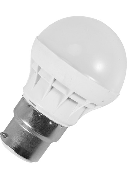 B22 Enerji Tasarruflu LED Ampul Işık Lambası 220V 3W Soğuk Beyaz Yeni Taklit Seramik) (Yurt Dışından)