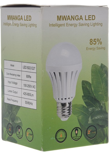 Yüksek Gerilim 1 E27 25LED 2835 Smd 15W Plastik LED Akıllı Acil Durum Ampulü 417LM Beyaz 85V-265V Ambalaj + Kanca Kapağı ile (Yurt Dışından) fırsatları
