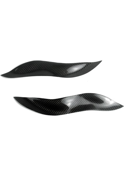 Araba Farlar Kaş Göz Kapağı Ayar Kapağı Etiket Aksesuarları Akıllı 2003 Karbon Fiber (Yurt Dışından)