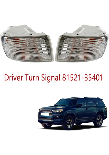 4runner Abd 2003-2005 Sürücü Dönüş Sinyali 81521-35401 Için Ampul Lamba Kapağı ile (Yurt Dışından)