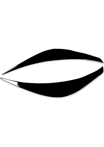 Araba Ön Far Göz Kapağı Kaş Kapağı Trim Etiket 2011-2017 Için (Yurt Dışından)