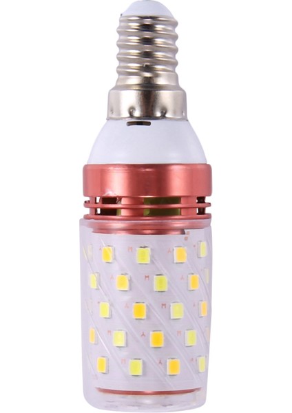 3 Renk Sıcaklığı Entegre Smd LED Mısır Lambası E14 AC85V - 265V Sıcak Beyaz Yüksek Işık Enerji Tasarrufu Küçük Ampul 12W (Yurt Dışından)