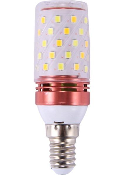 3 Renk Sıcaklığı Entegre Smd LED Mısır Lambası E14 AC85V - 265V Sıcak Beyaz Yüksek Işık Enerji Tasarrufu Küçük Ampul 12W (Yurt Dışından) modelleri