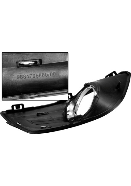 C4 2008-2011 Için 2 Çift Krom Ön Tampon Sis Lambası Aydınlatma Koruması Çerçeve (Yurt Dışından) indirimleri