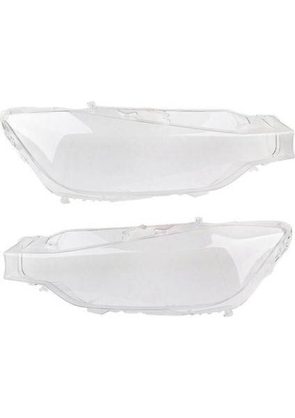 1 Çift Far Camı Kapağı Kafa Işık Lambası Gölge Kabuk 3 Serisi F30 F31 12-15 320 328 330 340 Parçaları (Yurt Dışından) modelleri