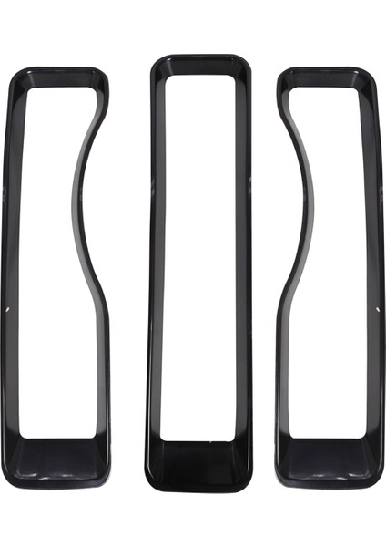 Wrangler 2018 Dış Modifikasyon Için Siyah Ön Izgara Çerçevesi Far Halkası Mesh (Yurt Dışından) fiyatları