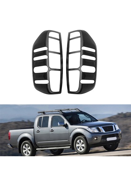 4x Araba Kuyruk Işık Lambası Hood Parçaları Arka Kapak Navara D40 2007-2014 Aksesuarları (Yurt Dışından)