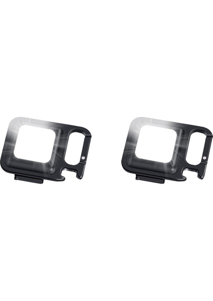 2x LED Küçük El Feneri, 1000 Lümen Parlak Şarj Edilebilir Cob Anahtarlık El Fenerleri, 4 Işık Modu Taşınabilir Cep (Yurt Dışından)