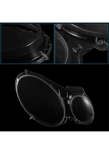 Sol Ön Far Kapağı Başkanı Işık Abajur E Class W211 E240 E200 02-08 Lens 2118202961 (Yurt Dışından)