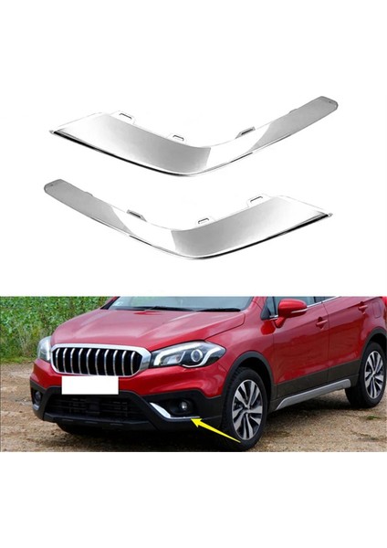 Araba Ön Sis Lambası Lambası Krom Ayar Kapağı Garnitür Sx4 S-Facelift Crossover 2016-2021 (Yurt Dışından) modelleri