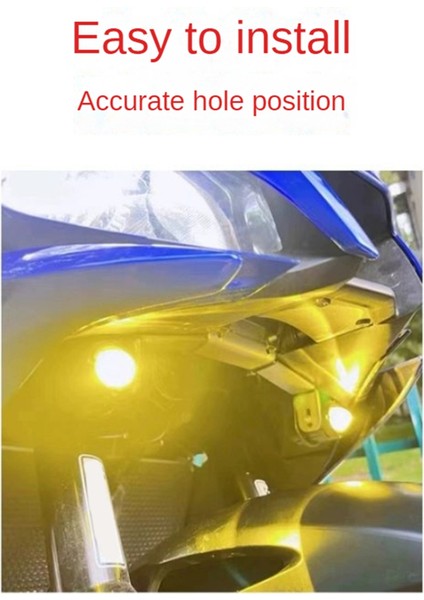 Motosiklet Aksesuarları Spot Braketi Sürüş Işık Dağı Yzf R3 Yzf-R3 2019-2023 (Yurt Dışından) modelleri