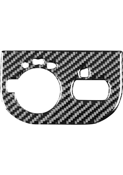 Karbon Fiber Tt 8n 2001-2006 Far Anahtarı Çerçeve Kapak Trim Çıkartmaları Etiket Iç Aksesuar (Yurt Dışından)