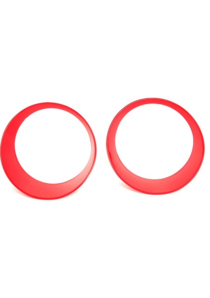 Wrangler 2018 Dış Modifikasyon Için Kırmızı Ön Izgara Çerçevesi Far Halkası Mesh (Yurt Dışından) fiyatları