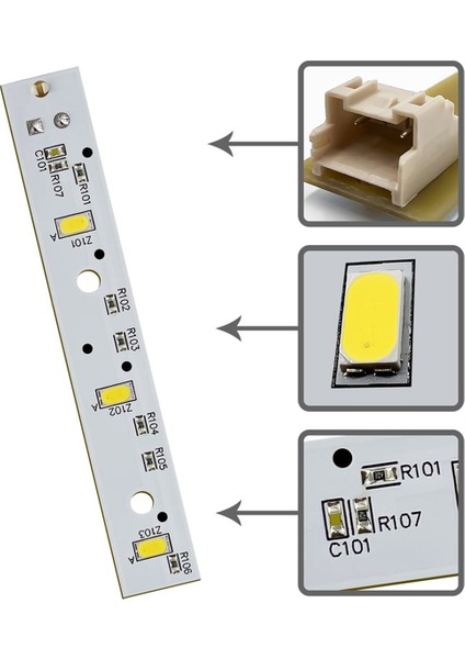 LED Işık Kurulu WR55X26671 PS11767930 AP6035586 Buzdolabının Değiştirilmesi Için 4468532 EAP11767930 LED3344588 (Yurt Dışından)
