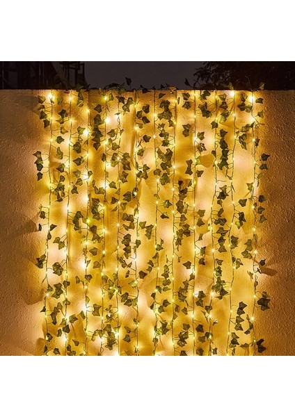 Güneş Işıkları Akçaağaç Yaprağı Peri Su Geçirmez Açık Garland Lambası Noel Bahçe Dekorasyon Için-2m 20LED (Yurt Dışından)