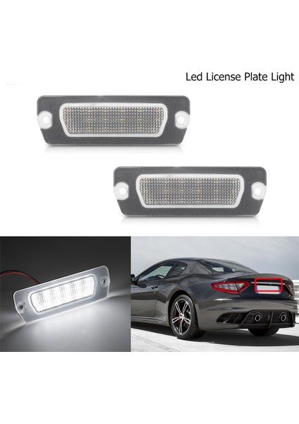 Granturismo Grancabrio Coupe 4200 Gt 2001-2007 198231 Için LED Plaka Işığı (Yurt Dışından)