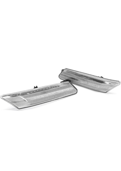 Araba Dinamik LED Amber Yan Sinyal Lambası Dönüş Sinyali Lambaları 997631033, 997631034 Şeffaf Lens Için 911 997 987 05-12 (Yurt Dışından)