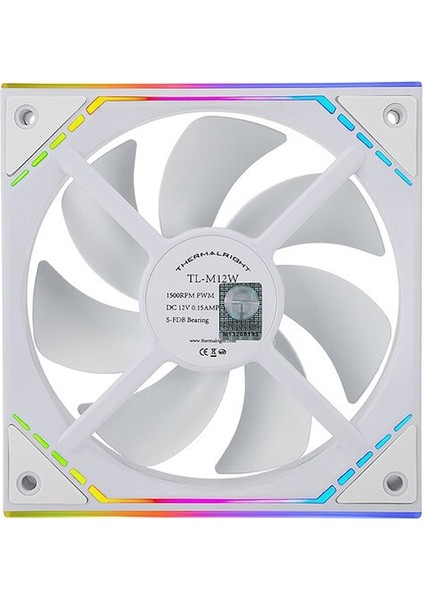 TL-M12W Argb 120MM Beyaz Kasa Fanı fiyatları