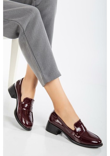 Papuçccity Fendii 03022 Kadın Günlük Loafer Ayakkabı