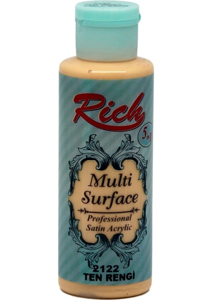 Multi Surface 120 cc Fildişi 2120 Akrilik Boya