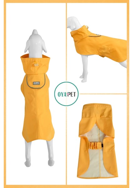 Yağmurluk, Rüzgar & Su Geçirmez Küçük ve Büyük Irk Köpekler Için Premium Konforlu Model Köpek Yağmurluk fiyatları